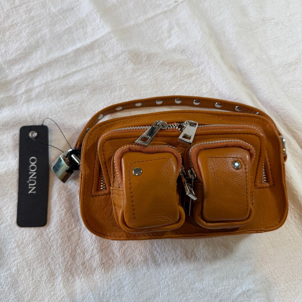 Nunoo Helena Handbag leather cargo city Crossbody bag